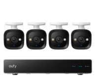 Eufy Zestaw 4 kamer PoE E40 Biały + rejestrator NVR S4 - 1505450 - zdjęcie 1